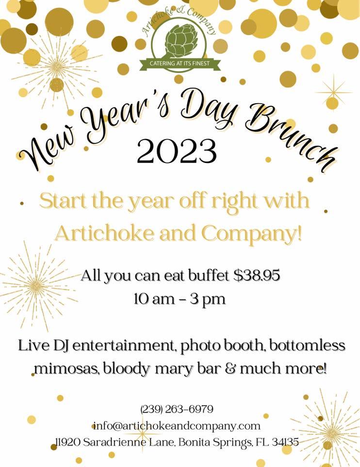 New Year’s Day Brunch @ Artichoke and Company!