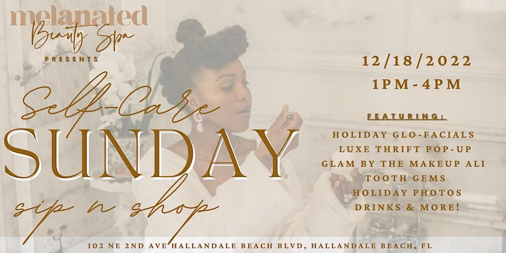 Melanated Beauty Spa Holiday Sip & Shop