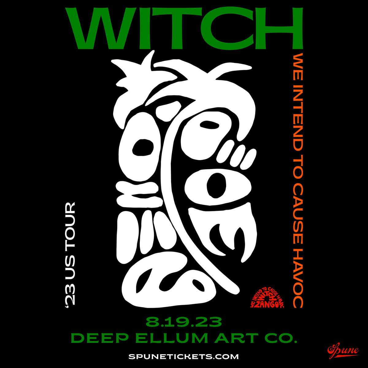 W.I.T.C.H. w /  Mauskovic Dance Band | Deep Ellum Art Co.