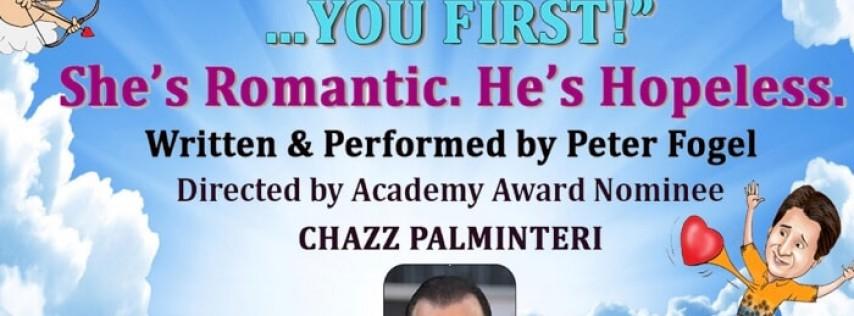 Peter Fogel's 'TIL DEATH DO US PART... YOU FIRST! Dir. by CHAZZ PALMINTERI