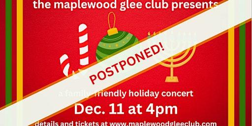 POSTPONED:  JOY--a family-friendly Holiday concert