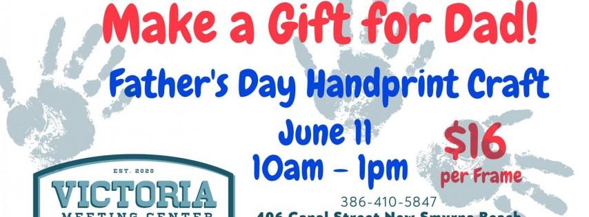 Father's Day Kids Handprint Craft