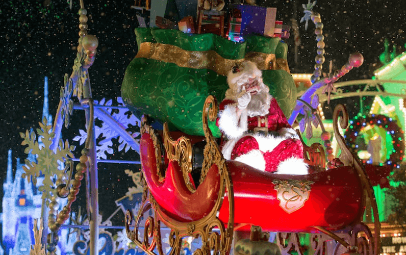 Mickey’s Once Upon a Christmastime Parade During Disney Very Merriest After Hour