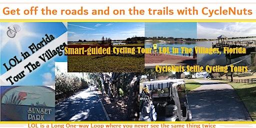 The Villages, Florida  Smart-guided Cycle Tour - Long One-way Loop Bikeway