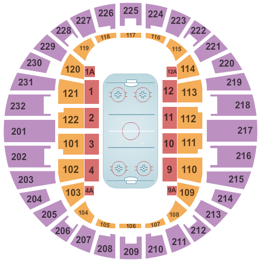 Norfolk Admirals vs. Toledo Walleye