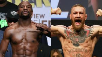 Mayweather vs Mcgregor at CRU Bar