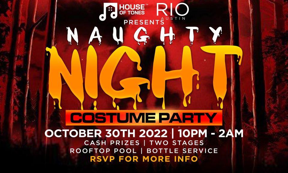 Naughty Night Halloween Costume Party
Sun Oct 30, 10:00 PM - Mon Oct 31, 2:00 AM
in 13 days