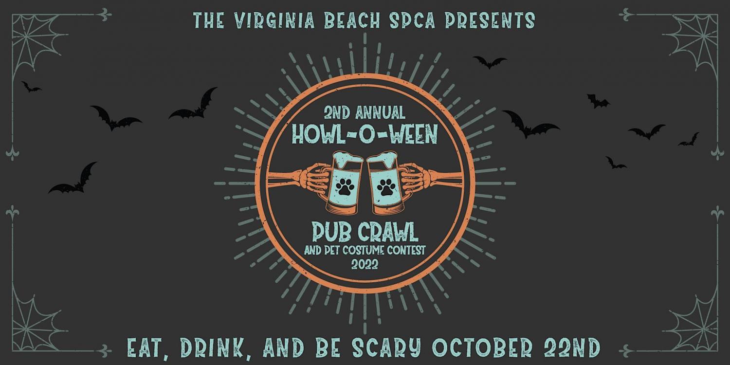 Howl-O-Ween Pub Crawl
Sat Oct 22, 3:00 PM - Sat Oct 22, 6:00 PM
in 2 days