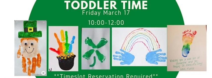 St Patrick's Day Toddler Time Event