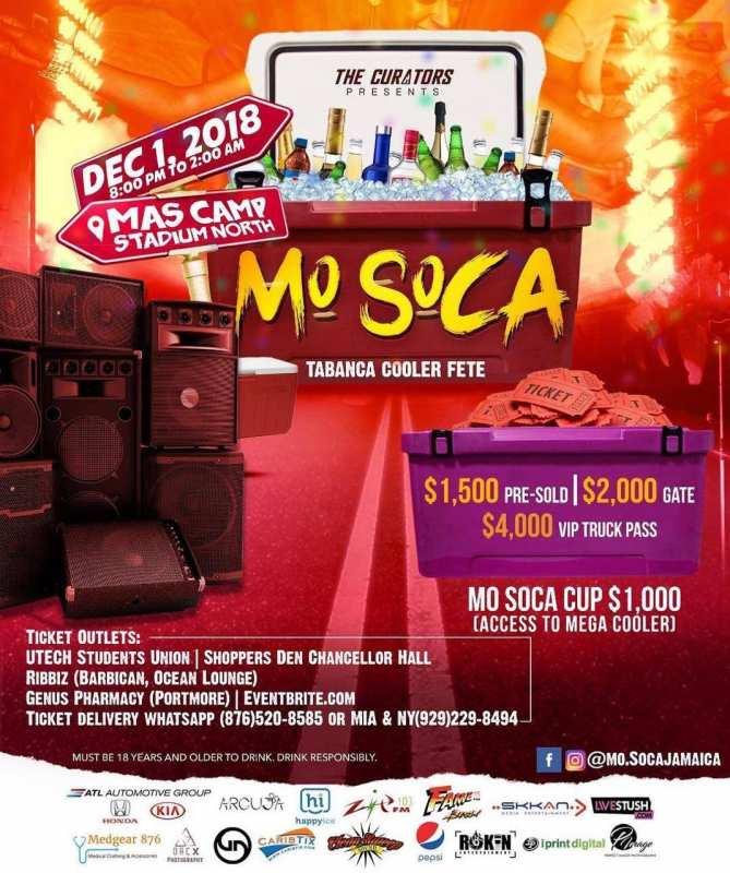 Mo Soca Tabanca Cooler Fete