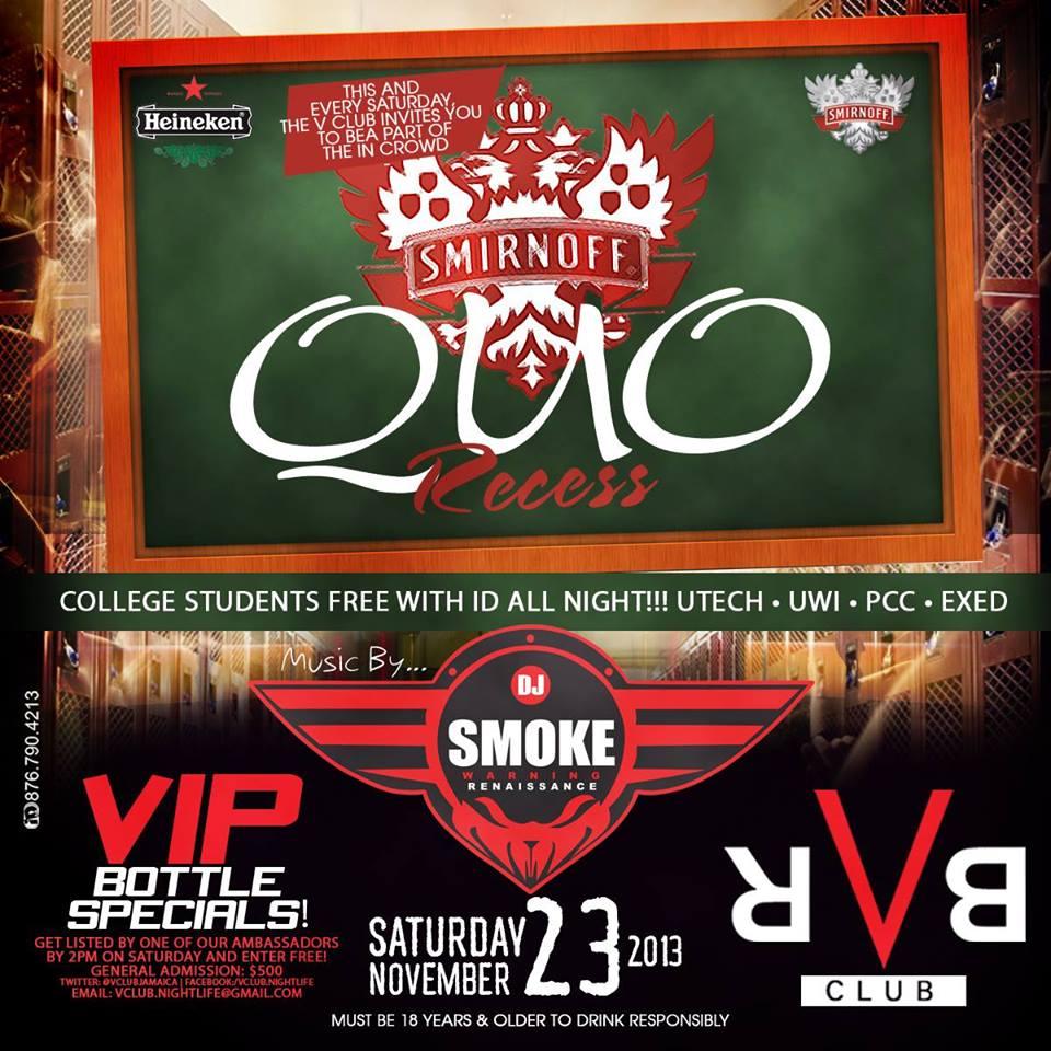 Smirnoff QUO ::: Recess