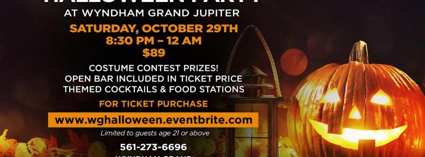 Halloween Party at the Wyndham Grand Jupiter