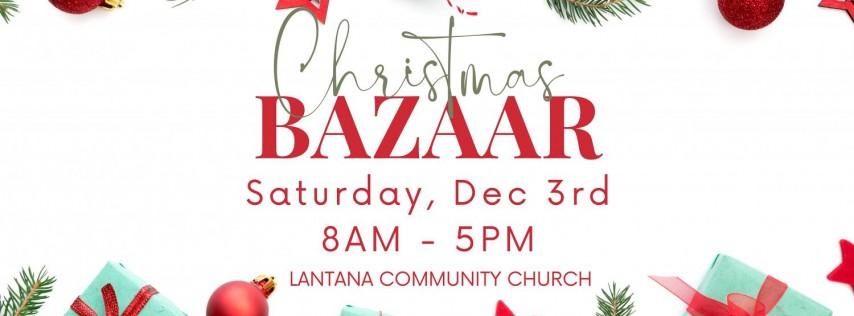 Christmas Bazaar - vendor sign up