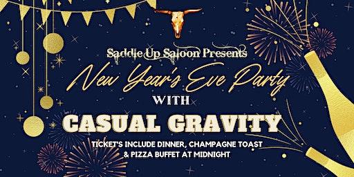 Saddle Up Saloon's New Year's Eve Party with Casual Gravity