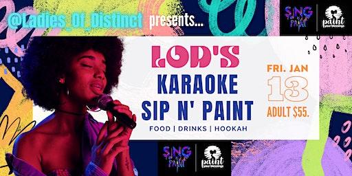 LOD's KARAOKE SIP N' PAINT