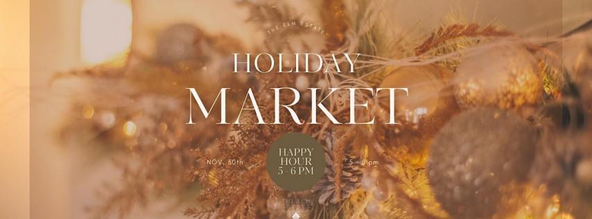 Wine & Whiskey | Holiday Market | Christmas Kick-Off