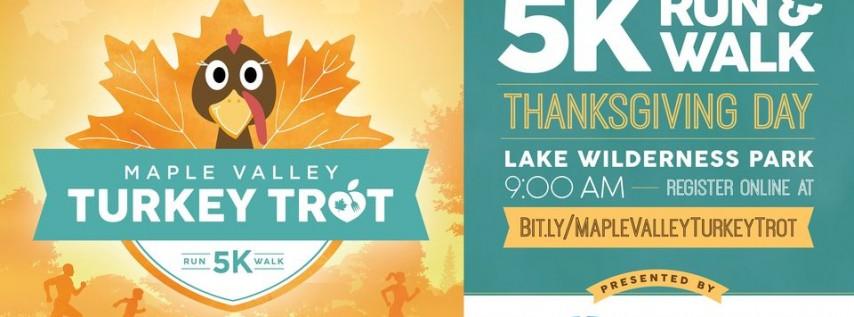 Maple Valley Turkey Trot: Thanksgiving Day 5K