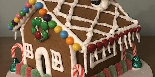 Gingerbread house decorating party