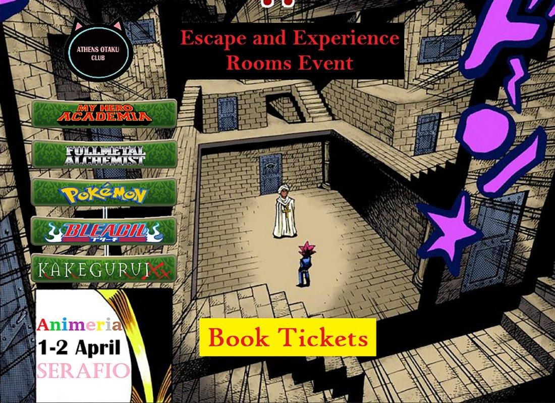 Anime Escape and Experience Rooms