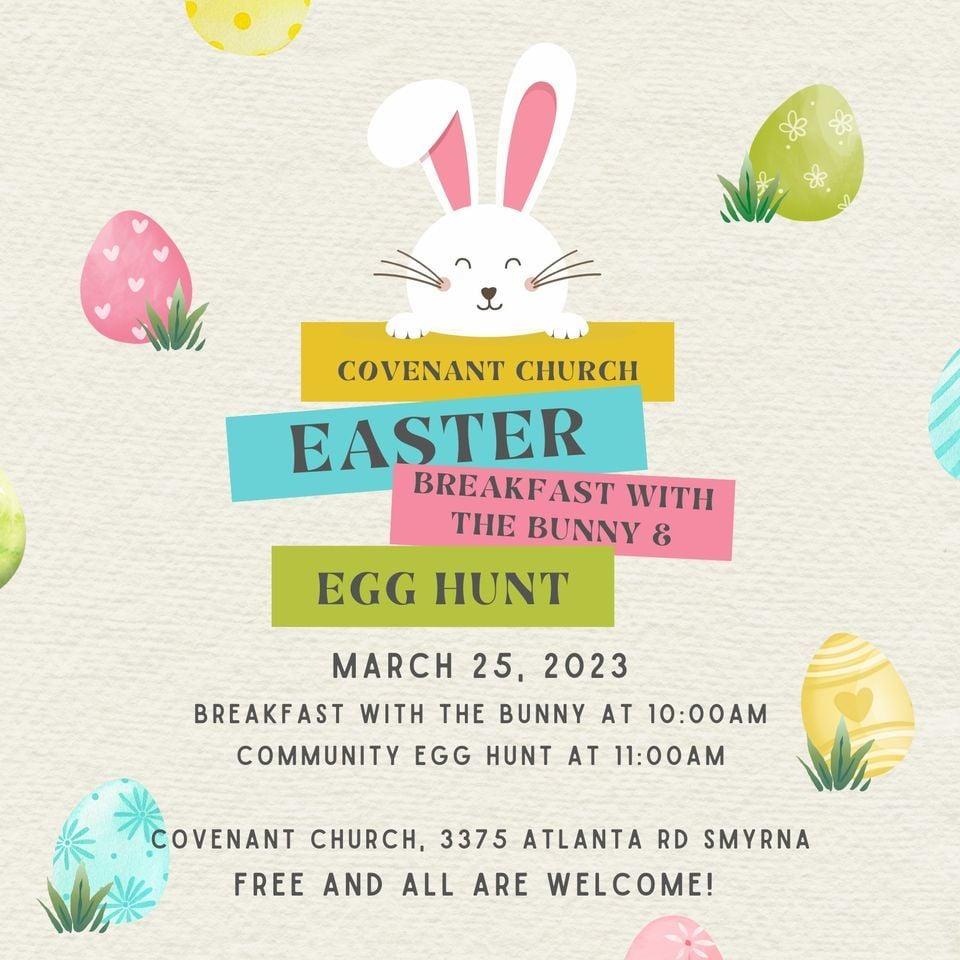 Community Easter Egg Hunt and Breakfast with the Easter Bunny