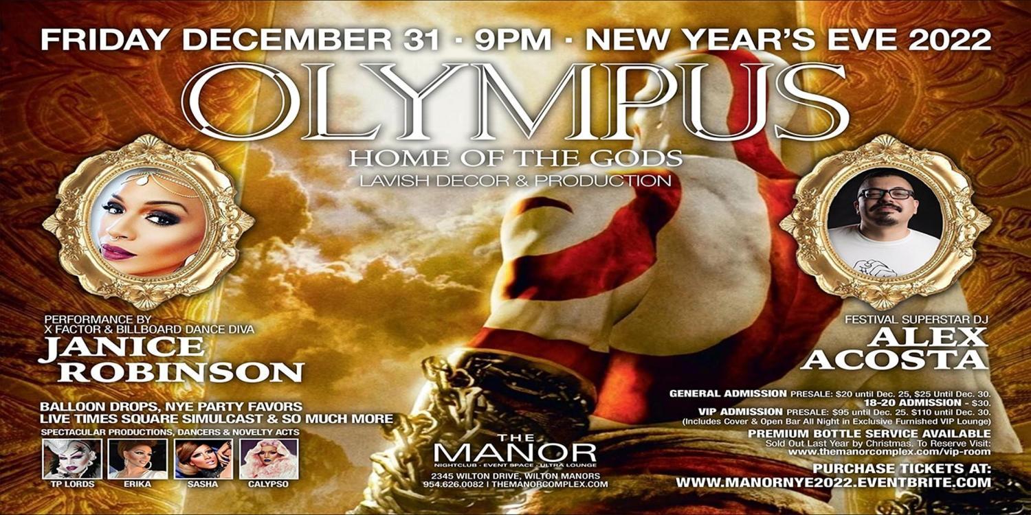 Manor NYE 2022 - New Year's at Fort Lauderdale