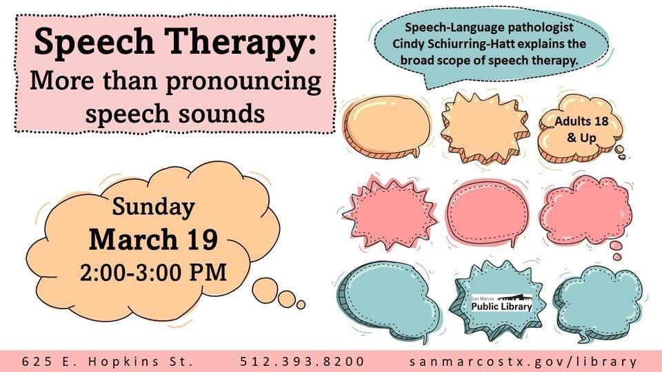 Speech Therapy