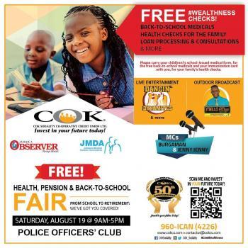 COK Health, Pension & Back-To-School Fair 