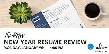 New Year Resume Review