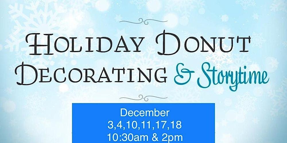 Holiday Donut Decorating Workshop & Storytime for Kids!