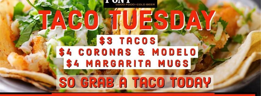 TACO TUESDAY AT THE PONY INN