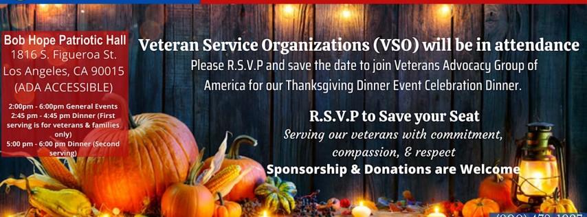 6th annual veterans appreciation thanksgiving dinner