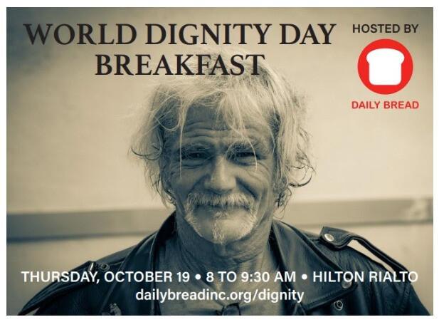 World Dignity Day Breakfast - hosted by Daily Bread
