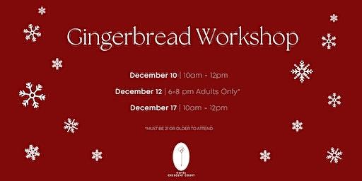 Gingerbread Decorating Workshop