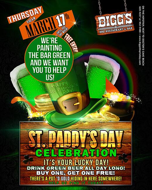 St. Paddy’s Day Celebration