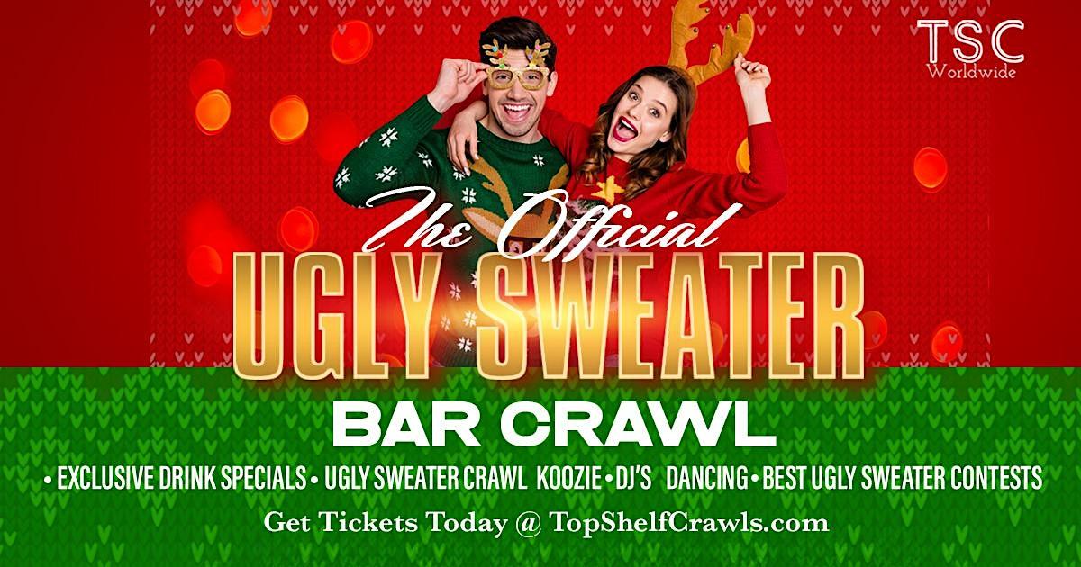 The Official Ugly Sweater Bar Crawl - Dallas
Sat Dec 17, 4:00 PM - Sun Dec 18, 2:00 AM
in 43 days