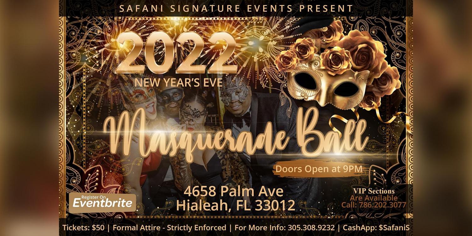 New Year’s Eve Masquerade Ball - New Year’s Eve in Miami