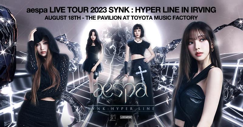 aespa LIVE TOUR 2023 'SYNK : HYPER LINE' in DALLAS.