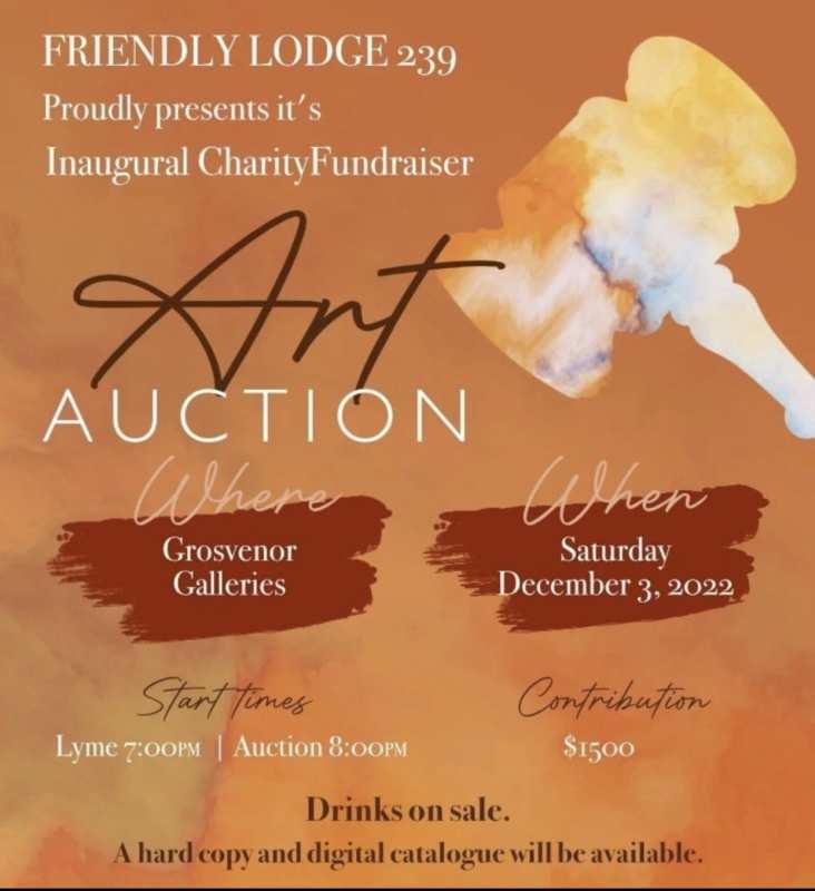 Friendly Lodge Art Auction