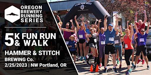 5k Beer Run - Hammer & Stitch Brewing | 2023 OR Brewery Running Series