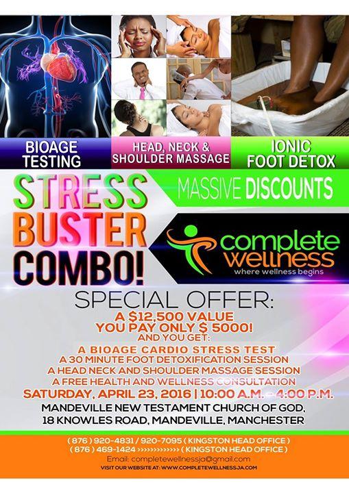 Mandeville Stress Buster Combo Event!