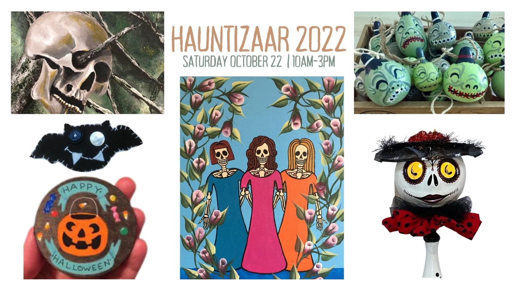 Hauntizaar Halloween Art Bazaar
Sat Oct 22, 10:00 AM - Sat Oct 22, 3:00 PM
in 2 days