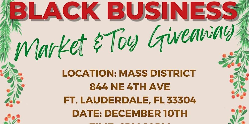 Black Business Market & Toy Drive