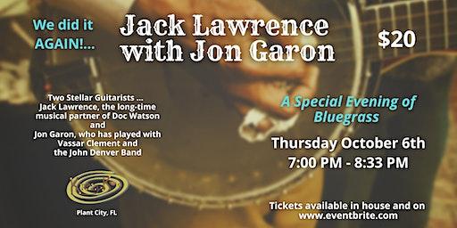 Jack Lawrence & Jon Garon - A Special Night of Bluegrass