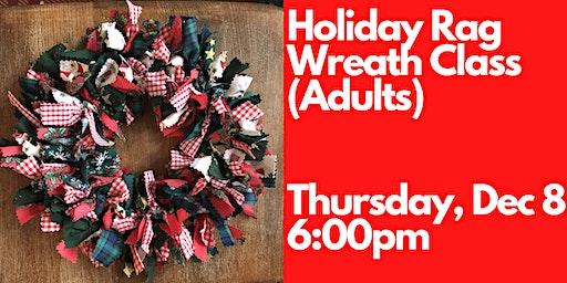 Holiday Wreath Making II (adults)