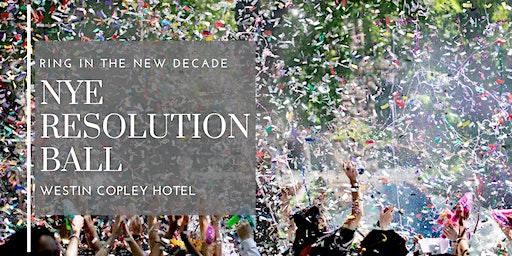 Boston New Years Eve 2023 at Westin Copley: Boston Resolution Ball