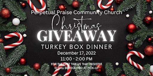 Free Turkey Box Dinner Giveaway