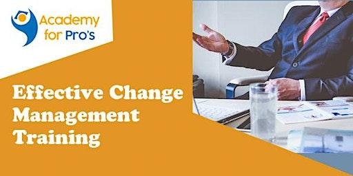 Effective Change Management 1 Day Training in Portland, OR