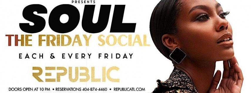 R&B Social- Each & Every Friday @ Republic