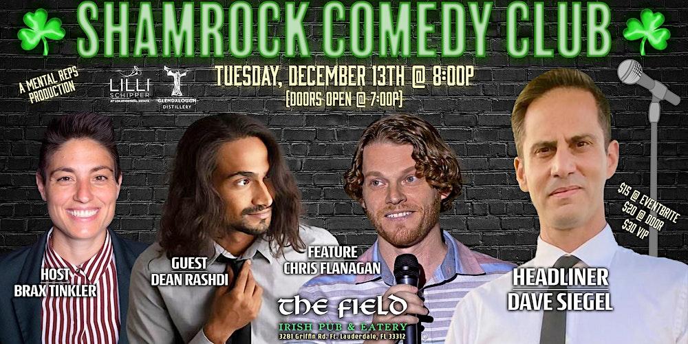 Shamrock Comedy Club w/ Dave Siegel