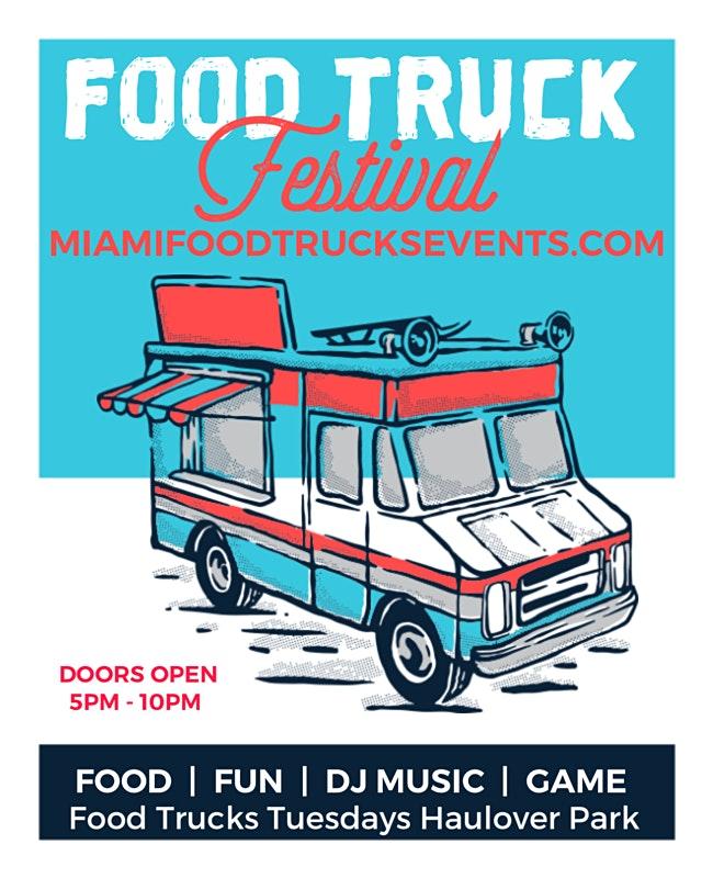 Food Trucks Tuesdays Event At Haulover Park
Tue Dec 27, 5:00 PM - Tue Dec 27, 10:00 PM
in 53 days